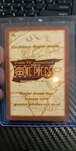 BANDAI One Piece Hyper Battle S82 LUFFY CREW PIRATES HOLO FOIL SCARCE EARLY CARD - Image 2