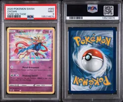 Pokemon Cards - PSA 9 Zacian 082/185 - Vivid Voltage - MINT - PSA9 - Image 3