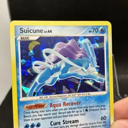 Suicune - (Cracked Ice Holo) 019/132 Miscellaneous Cards & Products Holo - Image 3