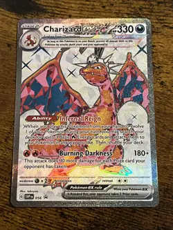 Charizard ex 056 Sv: Pokemon Scarlet & Violet Promo Card Holo - Image 1