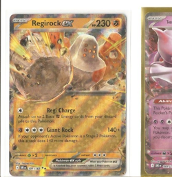 Pokemon TCG Regirock EX 101/182 Holo Card Destined Rivals Series - Image 1