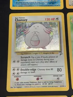 Vintage Holo Rare Pokemon Cards WOTC 1999/2000 - Base Set 2, Fossil Jungle MP/HP - Image 4