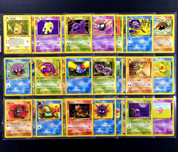 1999 Pokemon FOSSIL SET Cards Lot HOLO Raichu RARE Muk Hypno 1ST EDITION WotC + - Image 1