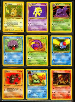 1999 Pokemon FOSSIL SET Cards Lot HOLO Raichu RARE Muk Hypno 1ST EDITION WotC + - Image 2