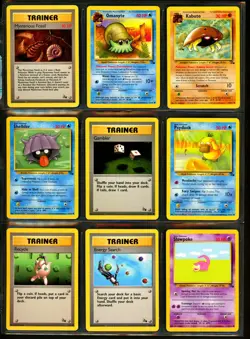 1999 Pokemon FOSSIL SET Cards Lot HOLO Raichu RARE Muk Hypno 1ST EDITION WotC + - Image 5