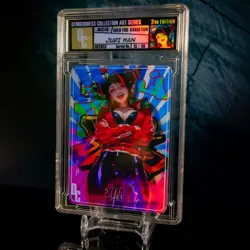 Juri Han Waifu Trading Card SLAB Encased #04/99 Demigoddess Street Fighter - Image 3
