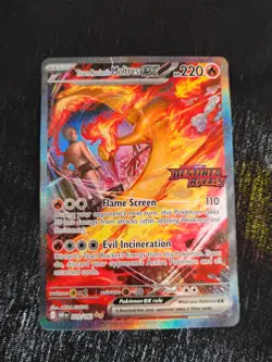 Team Rocket's Moltres ex - (Destined Rivals Stamp) 229/182 Miscellaneous Cards & - Image 1