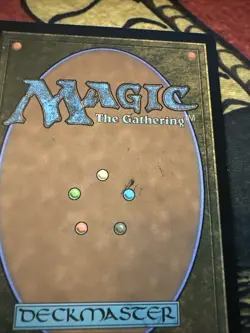 Mtg Magic GRN Misprint Error Divine Visitation Ink Error Card - Image 3