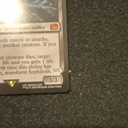 Sephiroth Legendary Creature MTG FFVII Fabled SOLDIER One-Winged Angel Wizards - Image 4