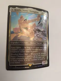 E. Honda, Sumo Champion #428 (Foil) (NM) Secret Lair Drop SLD Magic MTG - Image 2