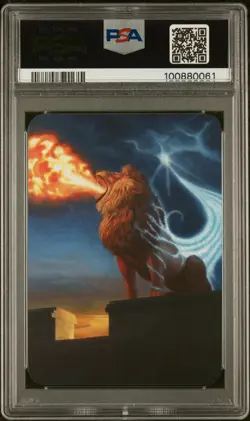 2024 SORCERY: CONTESTED REALM ARTHURIAN LEGENDS FOIL FIREBREATHING PSA 8 - Image 2