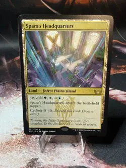 Spara's Headquarters SNC 257 Streets of New Capenna Rare MTG - Image 1