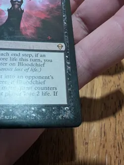 Bloodchief Ascension MTG Light play Black Adi Granov 82/249 Rare 2/2 - Image 5