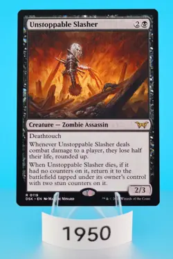 MTG Unstoppable Slasher Duskmourn: House of Horror Regular #119 - Image 1