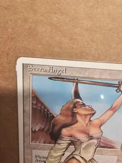 Serra Angel Fourth Edition Extended Art Alter By Douglas Shuler MtG - Image 3
