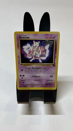 Mewtwo 3 WOTC Black Star Promo WB Presents Pokemon The First Movie Stamped NM - Image 1