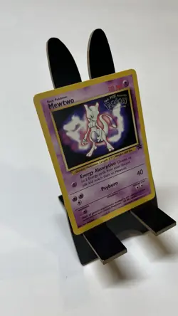 Mewtwo 3 WOTC Black Star Promo WB Presents Pokemon The First Movie Stamped NM - Image 3