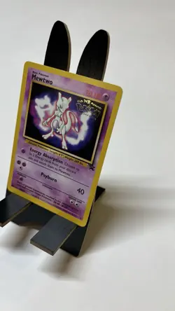 Mewtwo 3 WOTC Black Star Promo WB Presents Pokemon The First Movie Stamped NM - Image 4