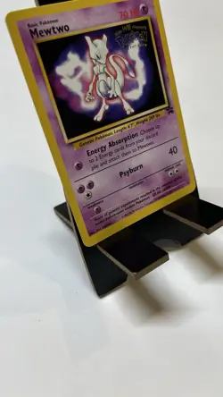 Mewtwo 3 WOTC Black Star Promo WB Presents Pokemon The First Movie Stamped NM - Image 5