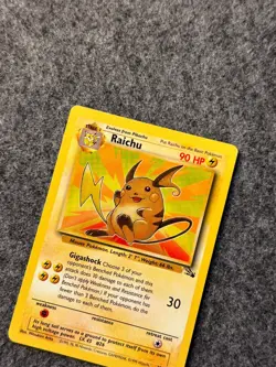 Raichu 29/62 Fossil Non Holo Rare Vintage Pokemon Card LP - Image 5
