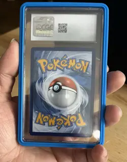 2023 POKEMON SVP EN-SV BLACK STAR PROMO #085 PIKACHU WITH GREY FELT HAT CGC 9 - Image 5
