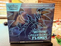 Pokemon TCG - Mega Evolution Phantasmal Flames ETB - Image 1