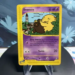 Pokemon Drowzee (74a) 74A/147 Aquapolis E Series LP - Image 1