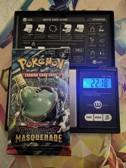 (VERY HEAVY) 22.18g Pokemon TCG Twilight Masquerade Booster Pack (SEALED)✅ - Image 1
