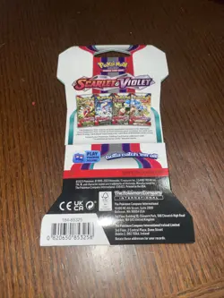Nintendo Pokemon Scarlet & Violet Sleeved Booster pack 10 Cards- Art Varies - Image 2