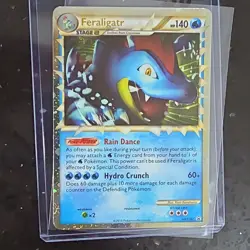 LP-NM Pokemon Feraligatr Prime HGSS07 Hgss Holo Promo Stage 2 2010 - Image 1