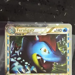 LP-NM Pokemon Feraligatr Prime HGSS07 Hgss Holo Promo Stage 2 2010 - Image 5