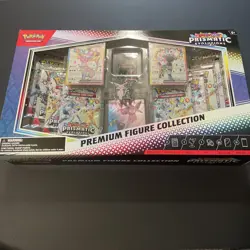 Pokemon Prismatic Evolutions Premium Figure Collection Sealed - Image 1