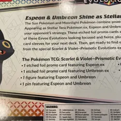 Pokemon Prismatic Evolutions Premium Figure Collection Sealed - Image 5