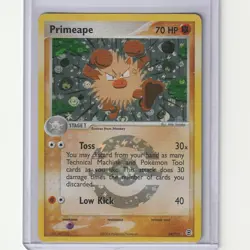 Primeape Pokemon Card FireRed & LeafGreen 2004 Holo TCG 28/112 - Image 1