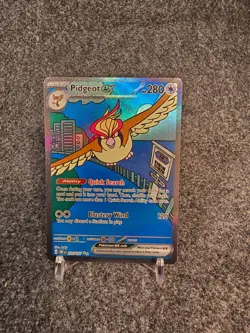 Pokemon TCG Pidgeot ex - 225/197 - SV03: Obsidian Flames (OBF) LP - Image 1