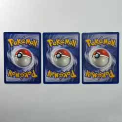 Pokemon TCG Psyduck Fossil #53/62 3-Card Lot WOTC Vintage 1999 - Image 2