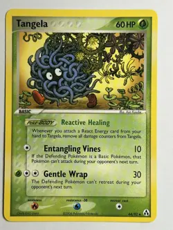 Tangela Legend Maker 44/92 LP-NM Pokemon card - Image 1
