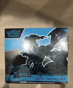 Pokemon Center Scarlet & Violet Black Bolt Elite Trainer Box Pokemon TCG - Image 1
