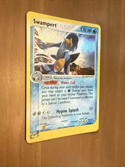 2003 Pokemon TCG Swampert EX Ruby and Sapphire #13 Holo Rare LP-NM - Image 2