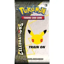 Pokemon TCG Celebrations Booster Pack Factory Sealed - Image 1