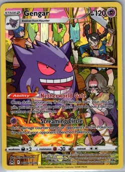 Gengar TG06/TG30 SWSH11: Lost Origin Trainer Gallery - Pokemon Card - NM - Image 1