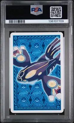 2015 POKEMON ALPHA SAPPHIRE PLAYING CARDS ACE OF HEARTS BELDUM PSA 9 - Image 2