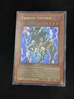 Yugioh Exarion Universe CT2-EN002 Secret Rare Promo MP - Image 2