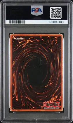 2002 YU-GI-OH! PROMO BPT-COLLECTOR'S TINS #005 RED-EYES B. DRAGON PSA 1 - Image 2