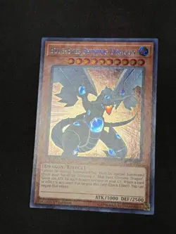 Yugioh Blue-Eyes Shining Dragon LCKC-EN008 Secret Rare 1st Edition MINT - Image 2