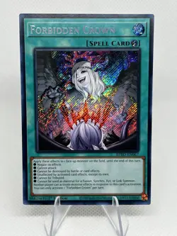 Forbidden Crown BPRO-EN067 Secret Rare Yugioh Burst Protocol - Image 1