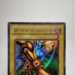 Yu-Gi-Oh! Left Leg Of The Forbidden One LOB-121 Foil Shift Unlimited LP - Image 3