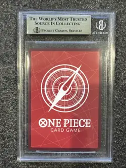 2025 ONE PIECE PROMOS BVB X ONE PIECE MATCH DAY 2025 #003 MONKEY D. LUFFY BGS 10 - Image 2