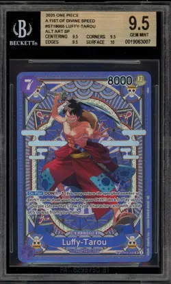One Piece CCG Luffy-Tarou Special Alternate Art ST18-005 BGS 9.5 - Image 1