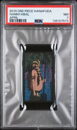 2010 ONE PIECE HANAFUDA APRIL HANNYABAL PSA 7 - Image 1